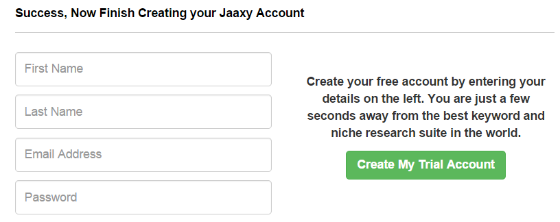 Jaaxy Sign Up