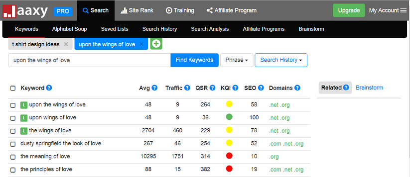 Jaaxy Keyword Research Tool